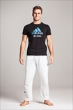 RYUKO  龍虎/T-shirt　Ｔシャツ/adidas Tシャツ [jiu-jitsu model] ブラック Black