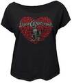 Clown Heart Ladys Tシャツ 黒