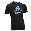 ADIDAS　アディダス/T-shirt　Ｔシャツ/adidas Tシャツ Kids/Juniors [jiu-jitsu model] ブラック Black