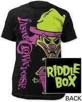 Clown Riddle Box Tシャツ 黒 [icp-t-riddlebox-bk]