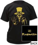 Clown Ring Master Tシャツ 黒 [icp-t-ringmaster-bk]