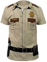 USA Sheriff Tシャツ ライトブラウン [nws-t-sheriff-br]
