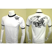 DRAGAO[ドラゴンモデル]Tシャツ　白黒