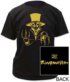 Clown Ring Master Tシャツ 黒